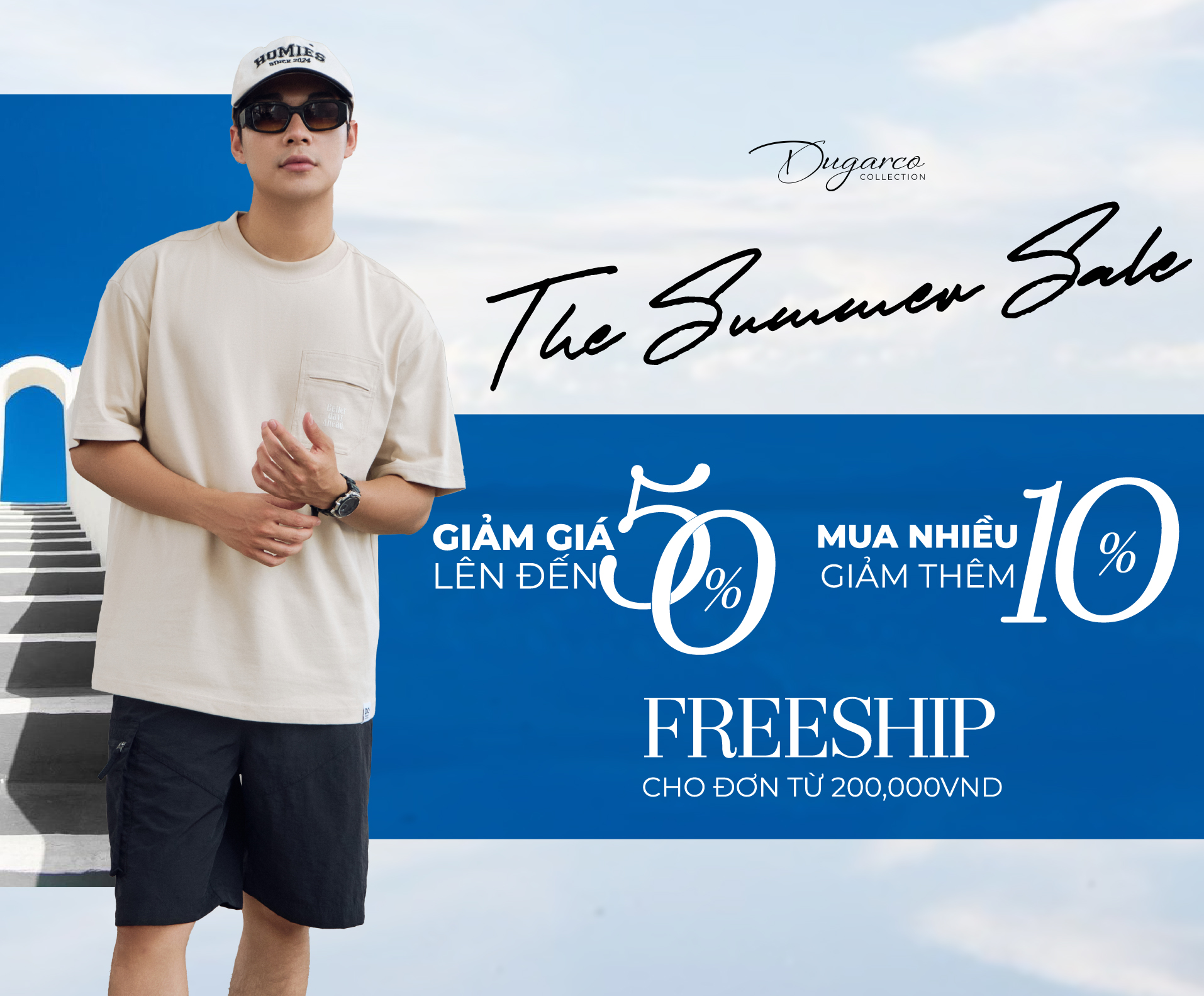 HÈ PHONG CÁCH, SĂN SALE MẠNH TỪ DUGARCO COLLECTION